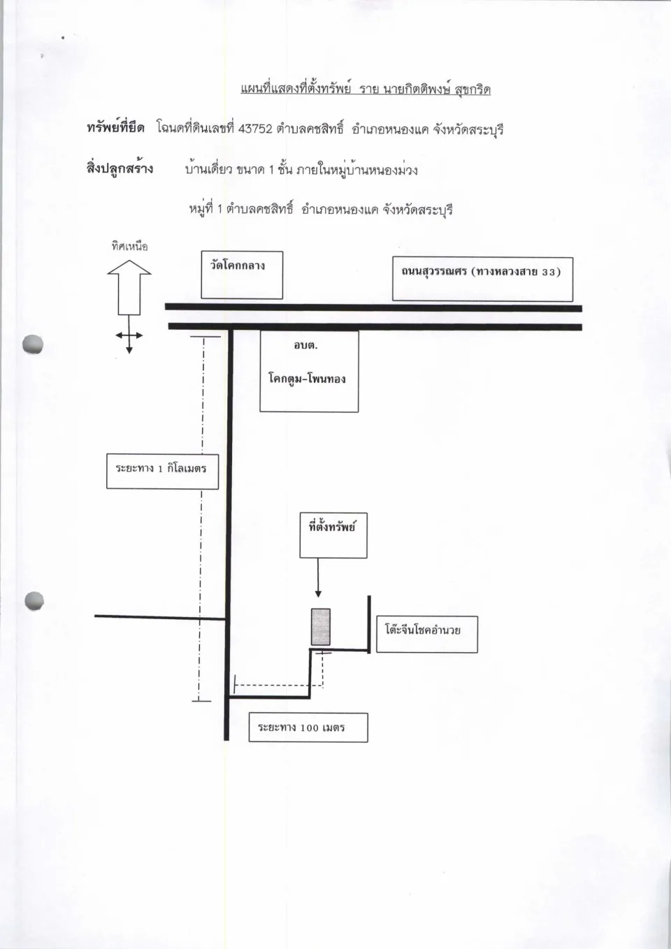 แผนที่ประกอบทรัพย์ 1