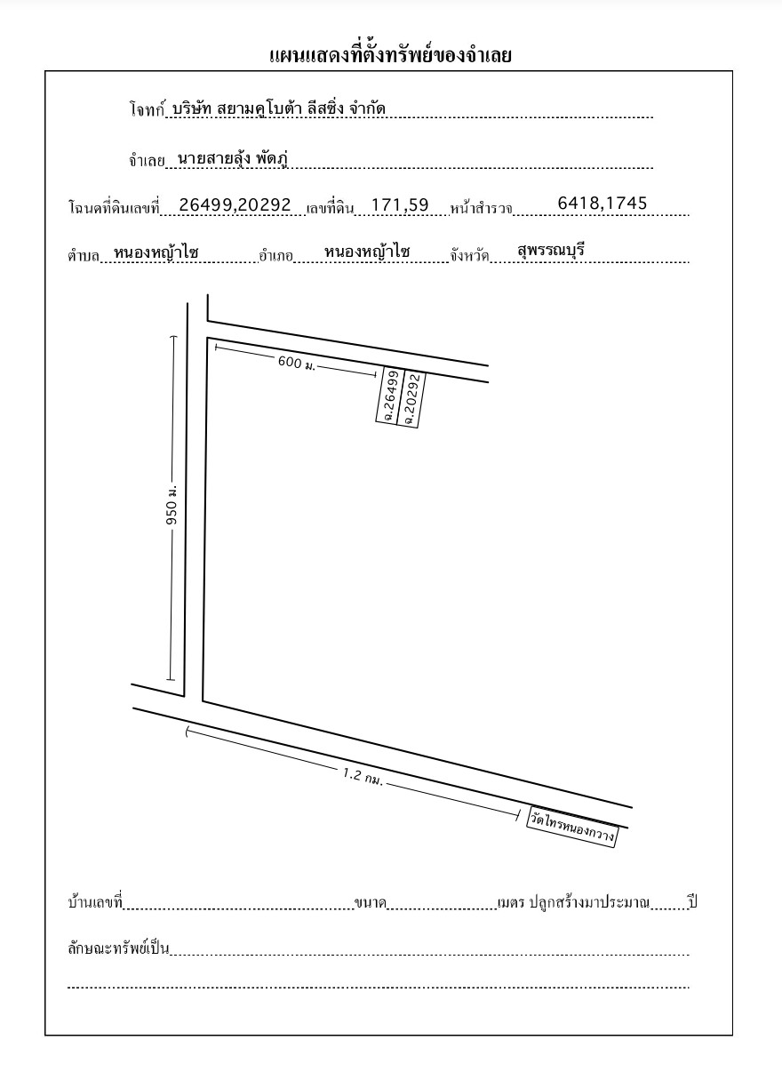 แผนที่ประกอบทรัพย์ 1
