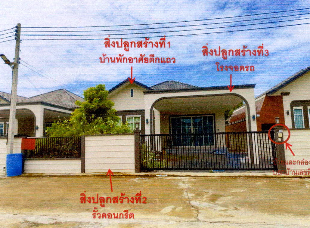 ขายทอดตลาด ที่ดินพร้อมสิ่งปลูกสร้าง ต.ดอนขมิ้น อ.ท่ามะกา จ.กาญจนบุรี