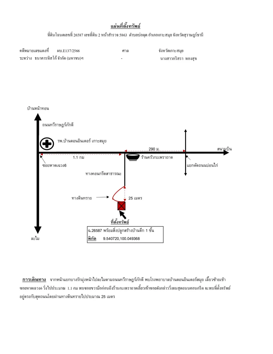 แผนที่ประกอบทรัพย์ 1