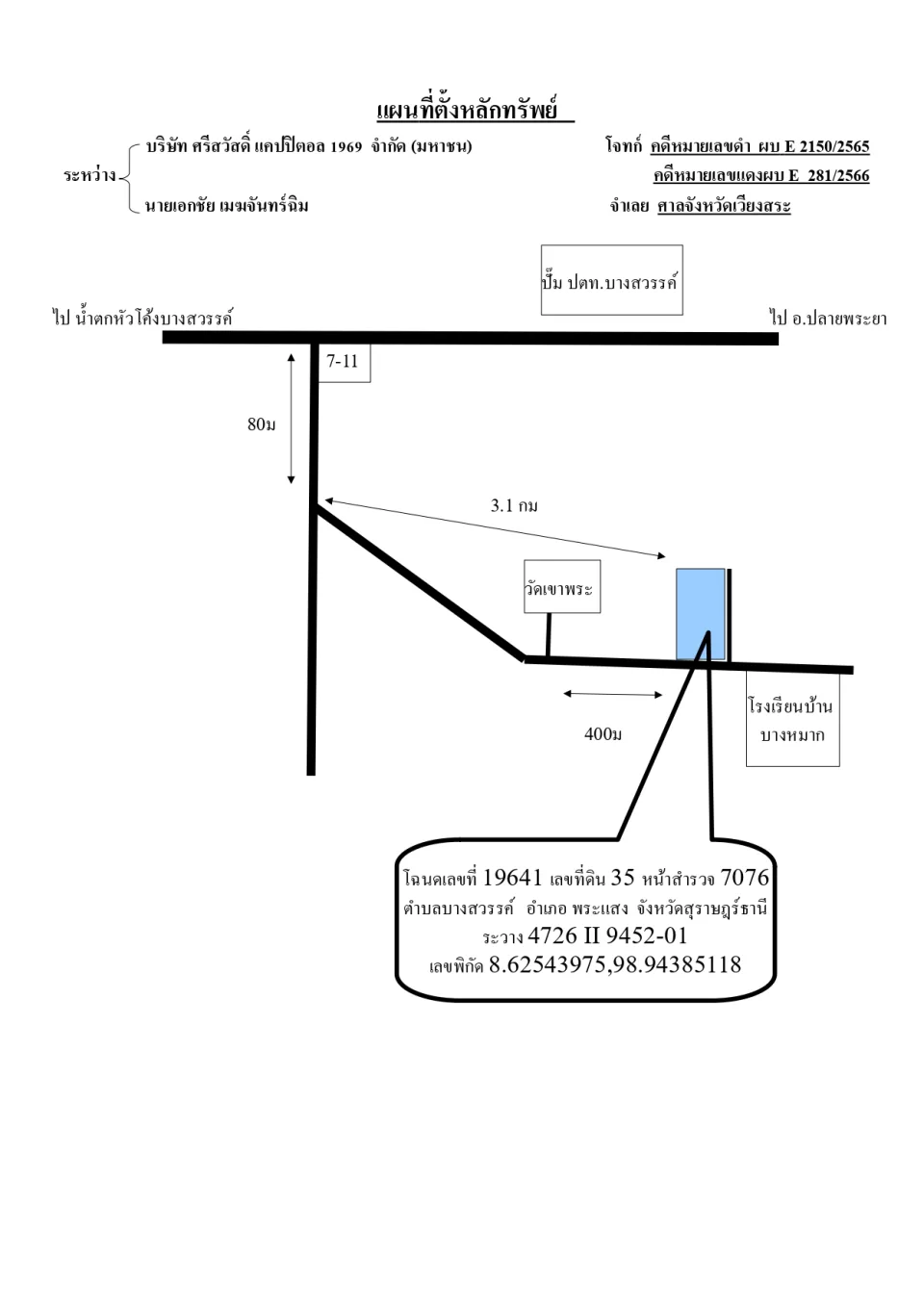 แผนที่ประกอบทรัพย์ 1
