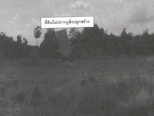 ขายทอดตลาด ที่ดินว่างเปล่า ต.ห้วยบง อ.เฉลิมพระเกียรติ(เมืองสระบุรี) จ.สระบุรี