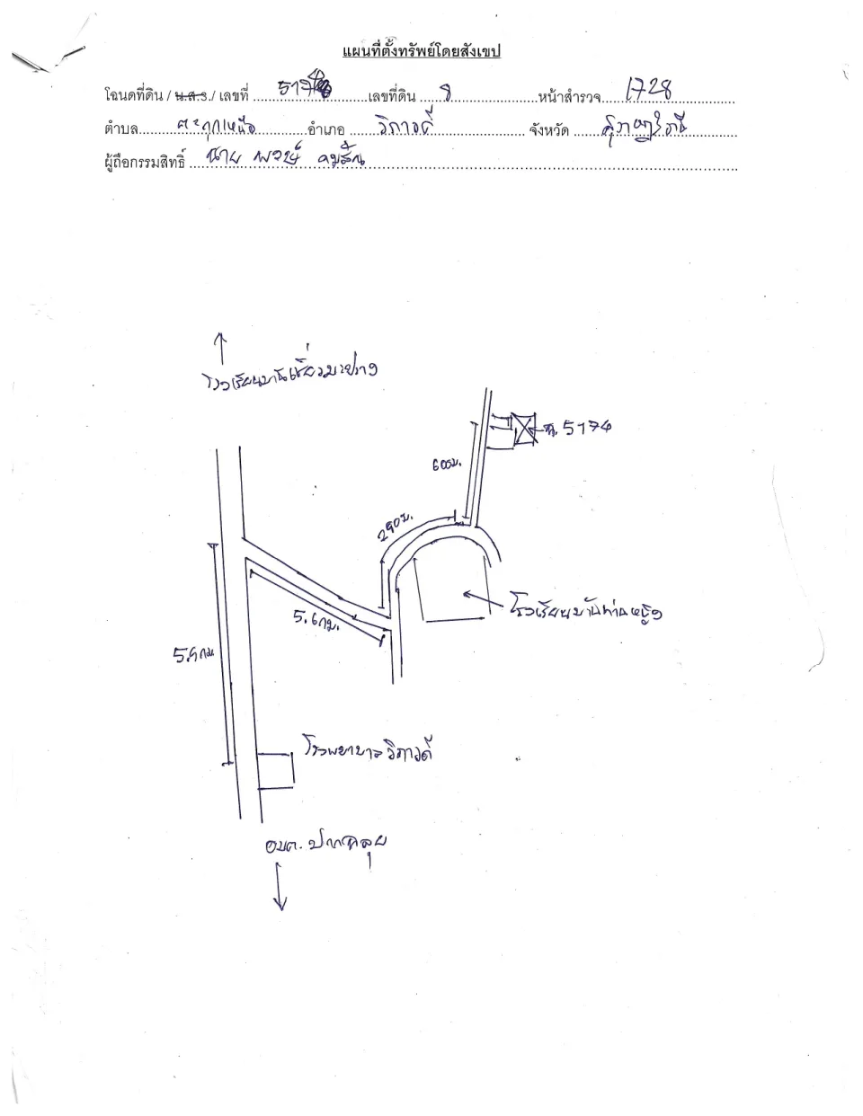 แผนที่ประกอบทรัพย์ 1