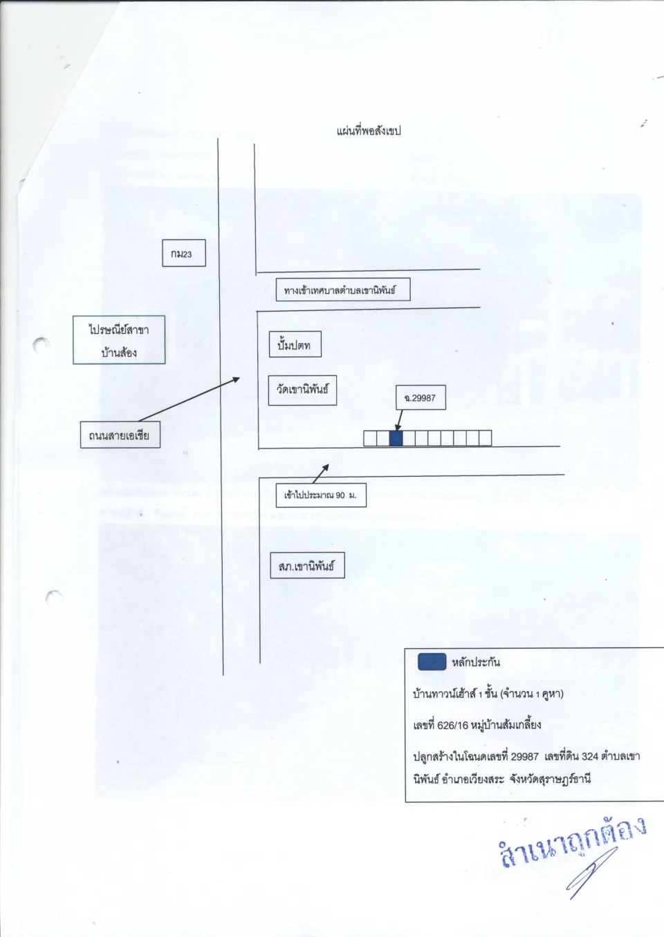 แผนที่ประกอบทรัพย์ 1