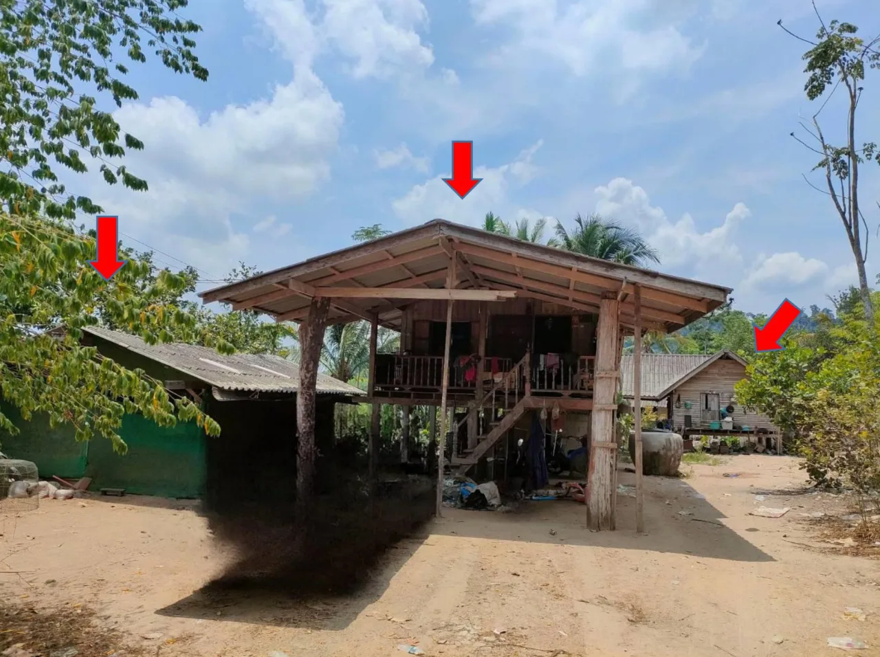 ขายทอดตลาด ที่ดินพร้อมสิ่งปลูกสร้าง ต.ตะกุกเหนือ อ.วิภาวดี จ.สุราษฎร์ธานี