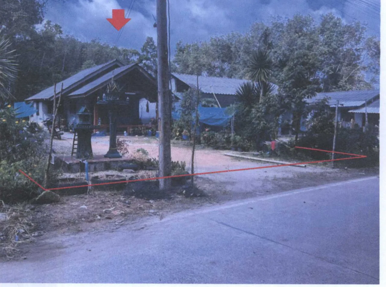 ขายทอดตลาด ที่ดินพร้อมสิ่งปลูกสร้าง ต.ทุ่งเตาใหม่ อ.บ้านนาสาร จ.สุราษฎร์ธานี