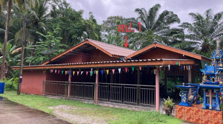 ขายทอดตลาด ที่ดินพร้อมสิ่งปลูกสร้าง ต.ท่าชนะ อ.ท่าชนะ จ.สุราษฎร์ธานี