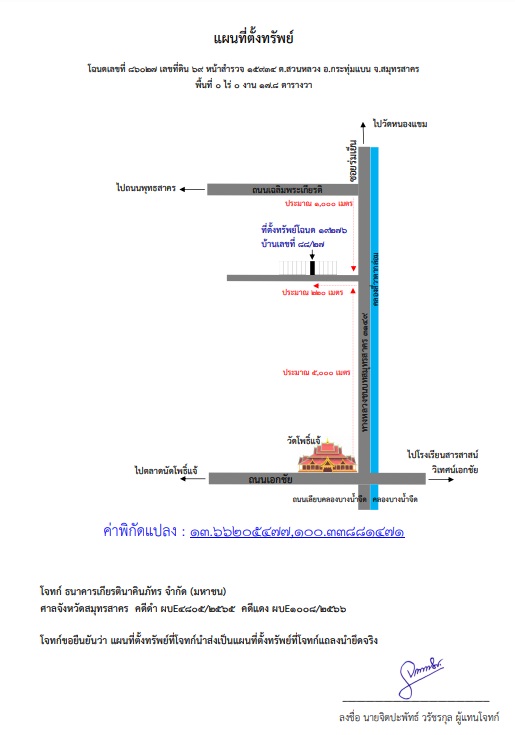 แผนที่ประกอบทรัพย์ 1