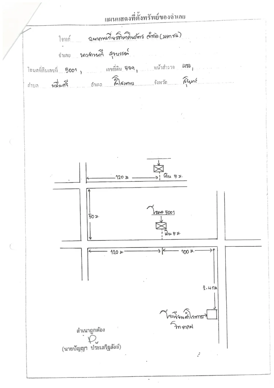 แผนที่ประกอบทรัพย์ 1