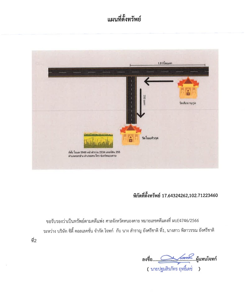 แผนที่ประกอบทรัพย์ 1