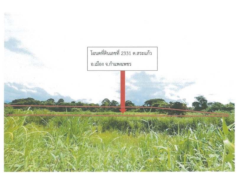 ขายทอดตลาด ที่ดินว่างเปล่า จ.กำแพงเพชร