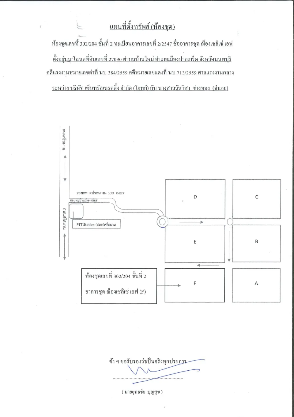 แผนที่ประกอบทรัพย์ 1