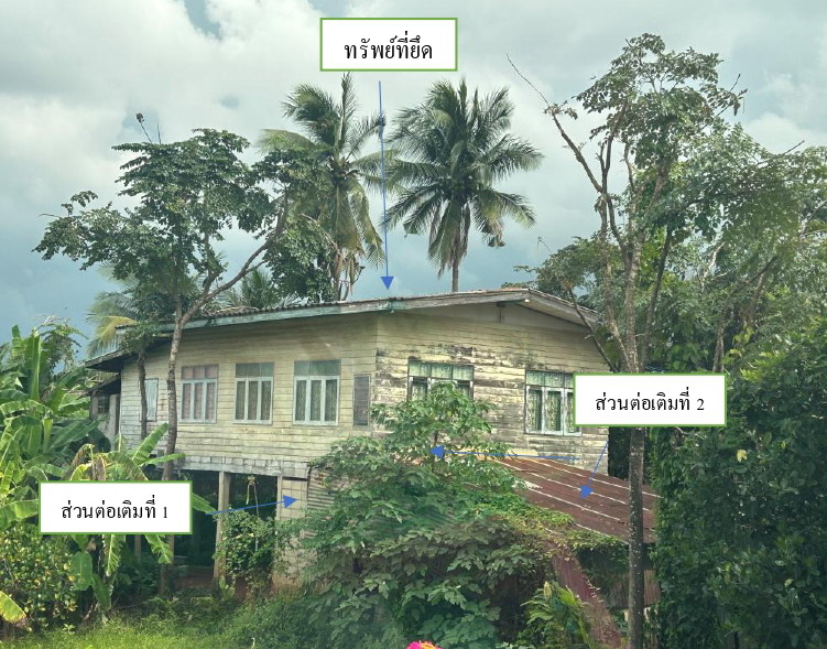 ขายทอดตลาด ที่ดินพร้อมสิ่งปลูกสร้าง ต.ทับผึ้ง อ.ศรีสำโรง จ.สุโขทัย