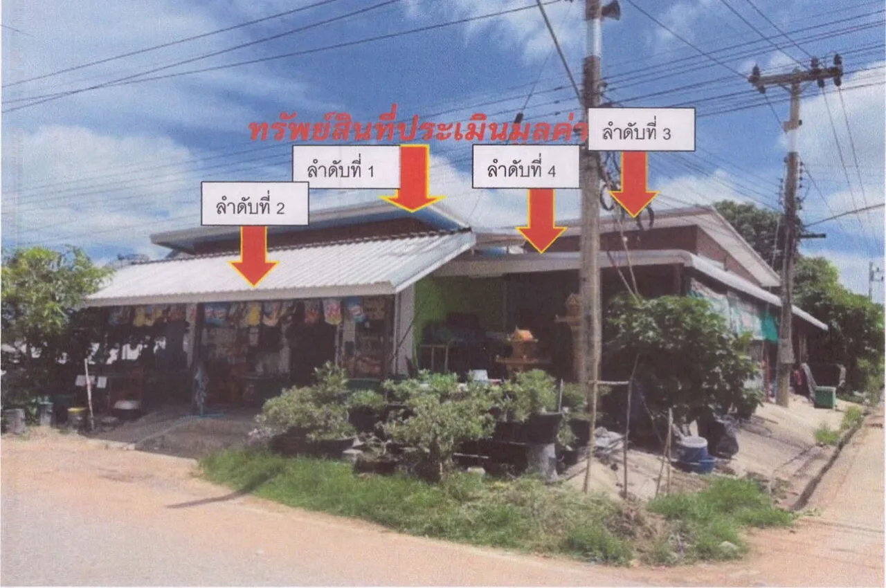 ขายทอดตลาด ที่ดินพร้อมสิ่งปลูกสร้าง ต.บ้านเพชร อ.บำเหน็จณรงค์ จ.ชัยภูมิ