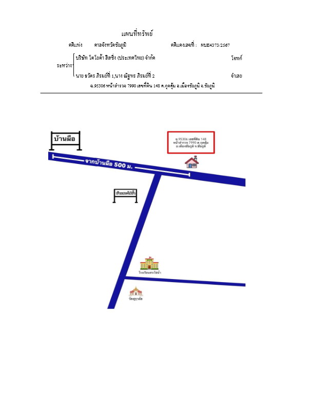 แผนที่ประกอบทรัพย์ 1