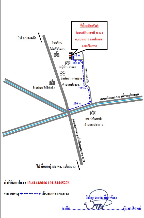 แผนที่ประกอบทรัพย์ 1