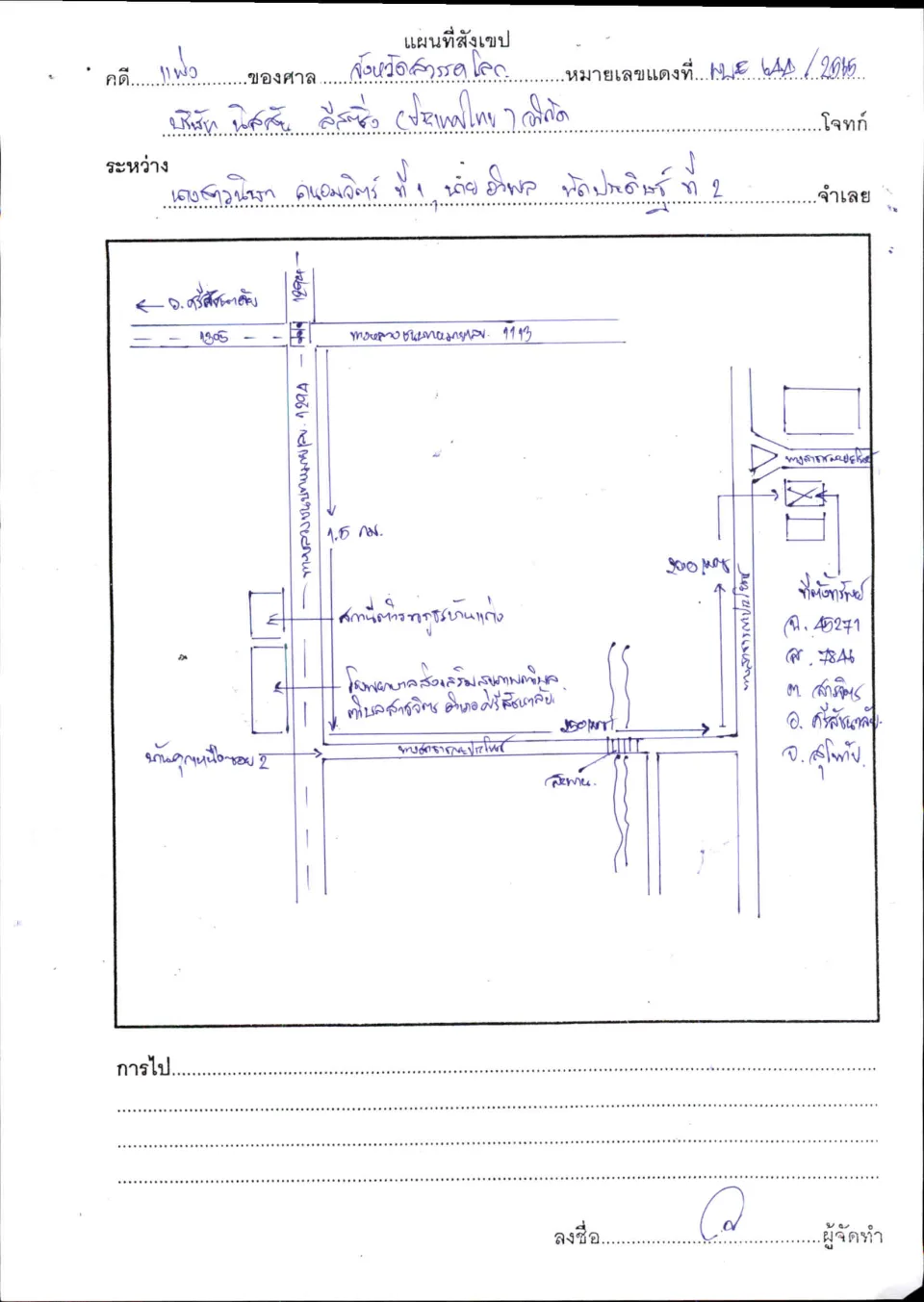 แผนที่ประกอบทรัพย์ 1
