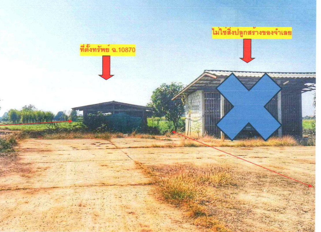 ขายทอดตลาด ที่ดินพร้อมสิ่งปลูกสร้าง ต.คลองมะพลับ อ.ศรีนคร จ.สุโขทัย