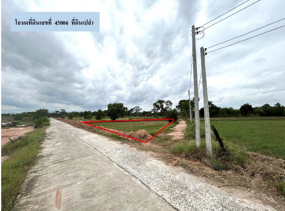 ขายทอดตลาด ที่ดินว่างเปล่า ต.คอนสวรรค์ อ.คอนสวรรค์ จ.ชัยภูมิ