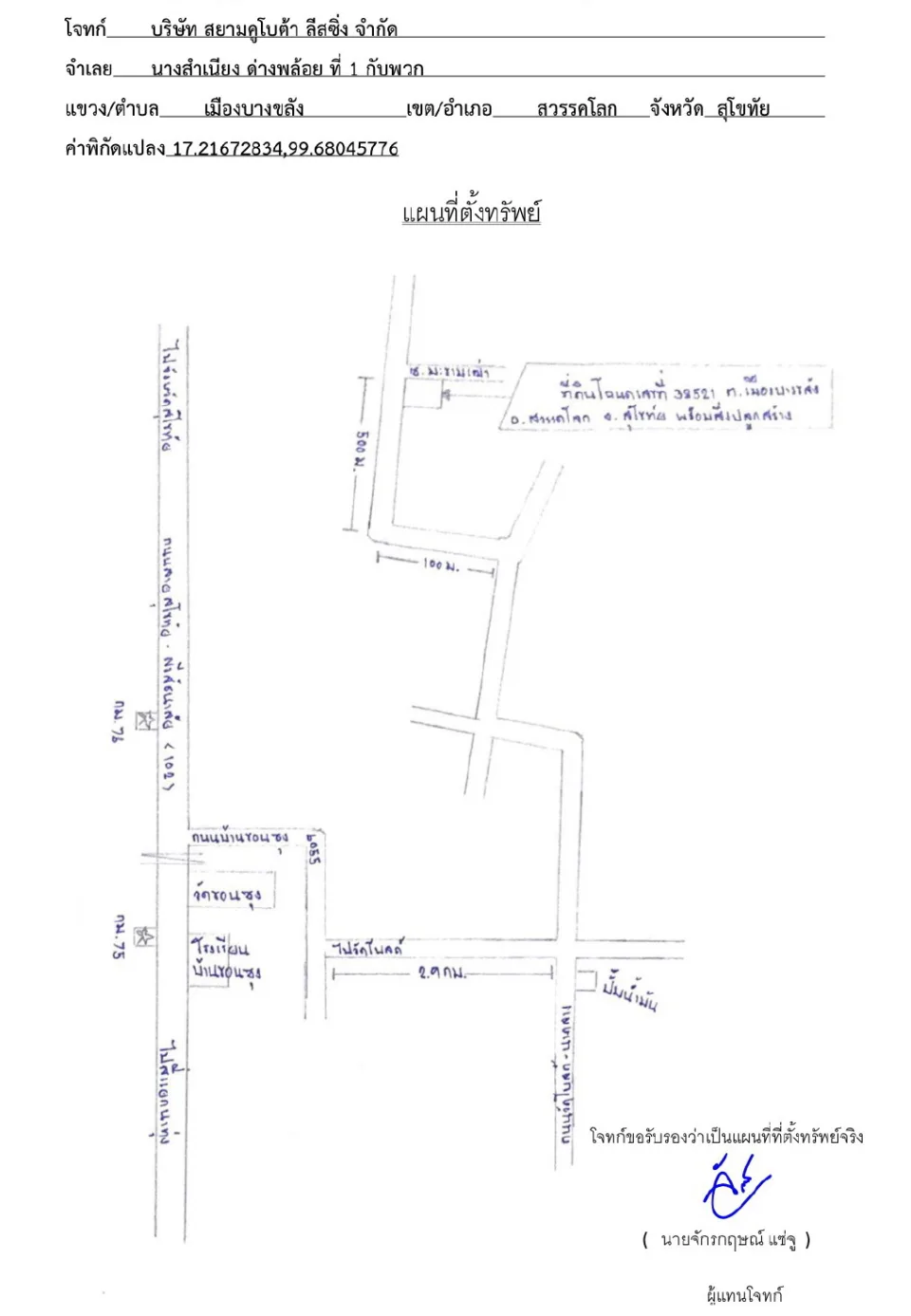 แผนที่ประกอบทรัพย์ 1