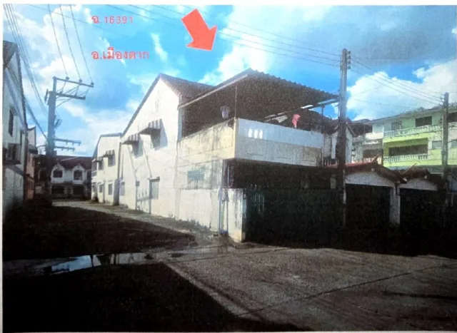 ขายทอดตลาด ที่ดินพร้อมสิ่งปลูกสร้าง ต.หนองหลวง อ.เมืองตาก จ.ตาก