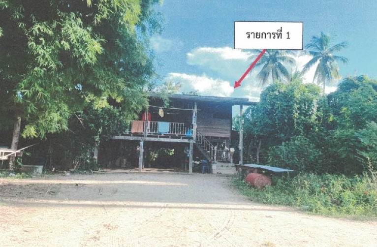 ขายทอดตลาด ที่ดินพร้อมสิ่งปลูกสร้าง ต.โป่งแดง อ.เมืองตาก จ.ตาก