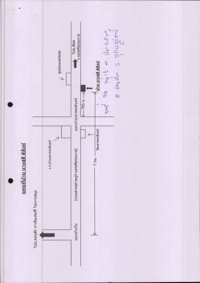 แผนที่ประกอบจากประกาศกรมบังคับคดี