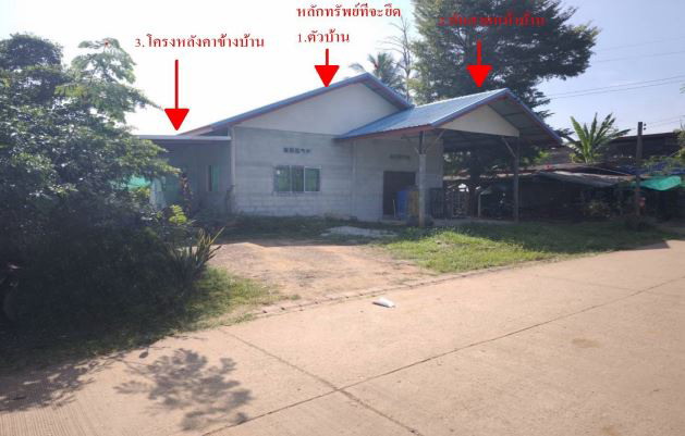 ขายทอดตลาด ที่ดินพร้อมสิ่งปลูกสร้าง ต.น้ำโสม อ.น้ำโสม จ.อุดรธานี