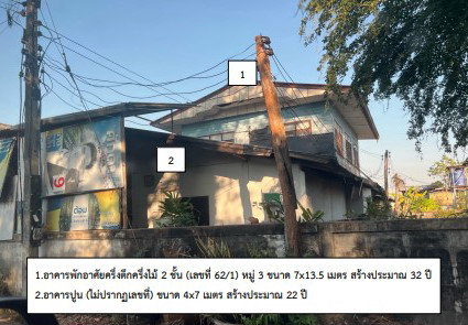 ขายทอดตลาด ที่ดินพร้อมสิ่งปลูกสร้าง ต.หนองหว้า อ.บัวใหญ่ จ.นครราชสีมา