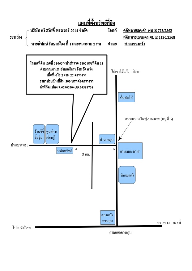 แผนที่ประกอบทรัพย์ 1