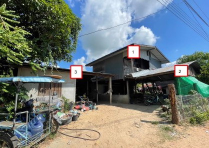ขายทอดตลาด ที่ดินพร้อมสิ่งปลูกสร้าง ต.สามเมือง อ.บัวใหญ่ จ.นครราชสีมา