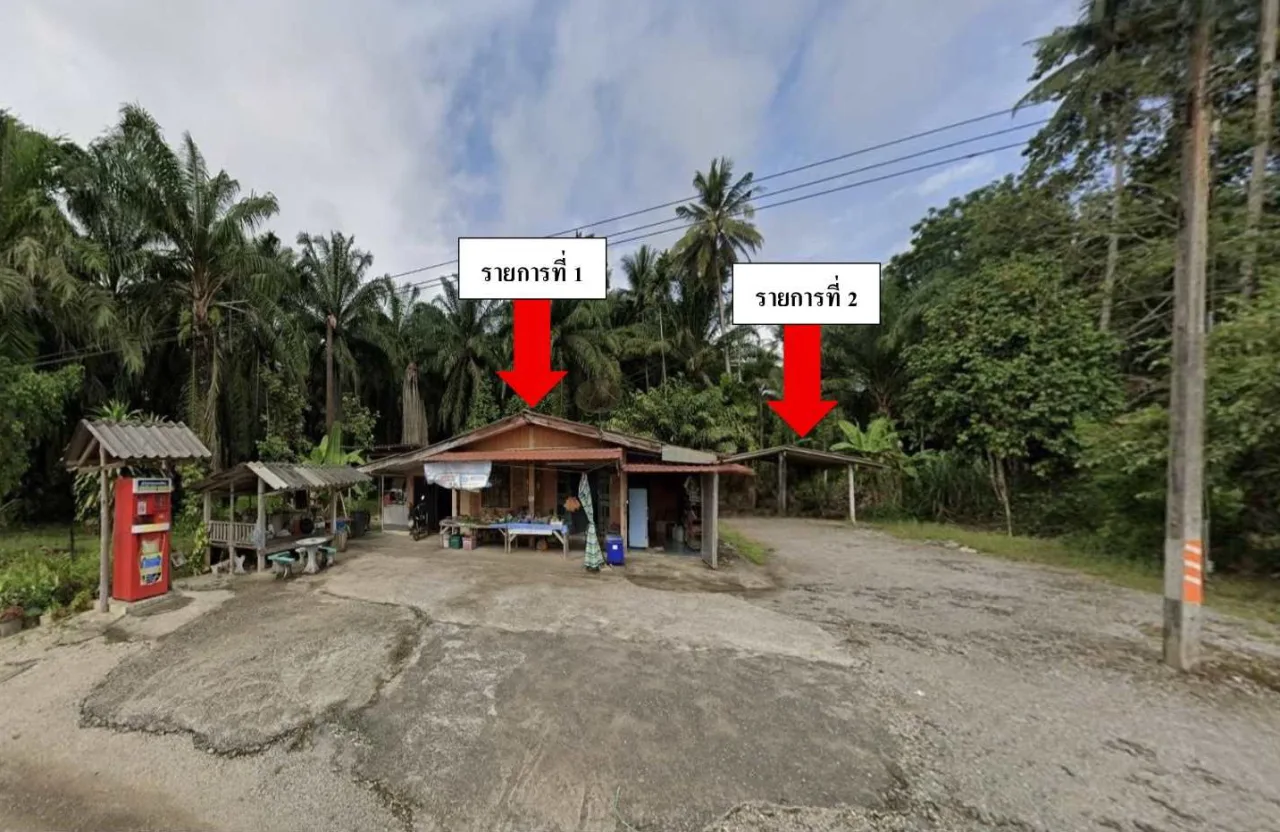 ขายทอดตลาด ที่ดินพร้อมสิ่งปลูกสร้าง ต.บางกุ้ง อ.ห้วยยอด จ.ตรัง