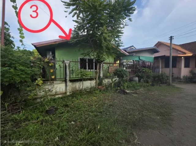 ขายทอดตลาด ที่ดินพร้อมสิ่งปลูกสร้าง ต.บ้านธาตุ อ.เพ็ญ จ.อุดรธานี