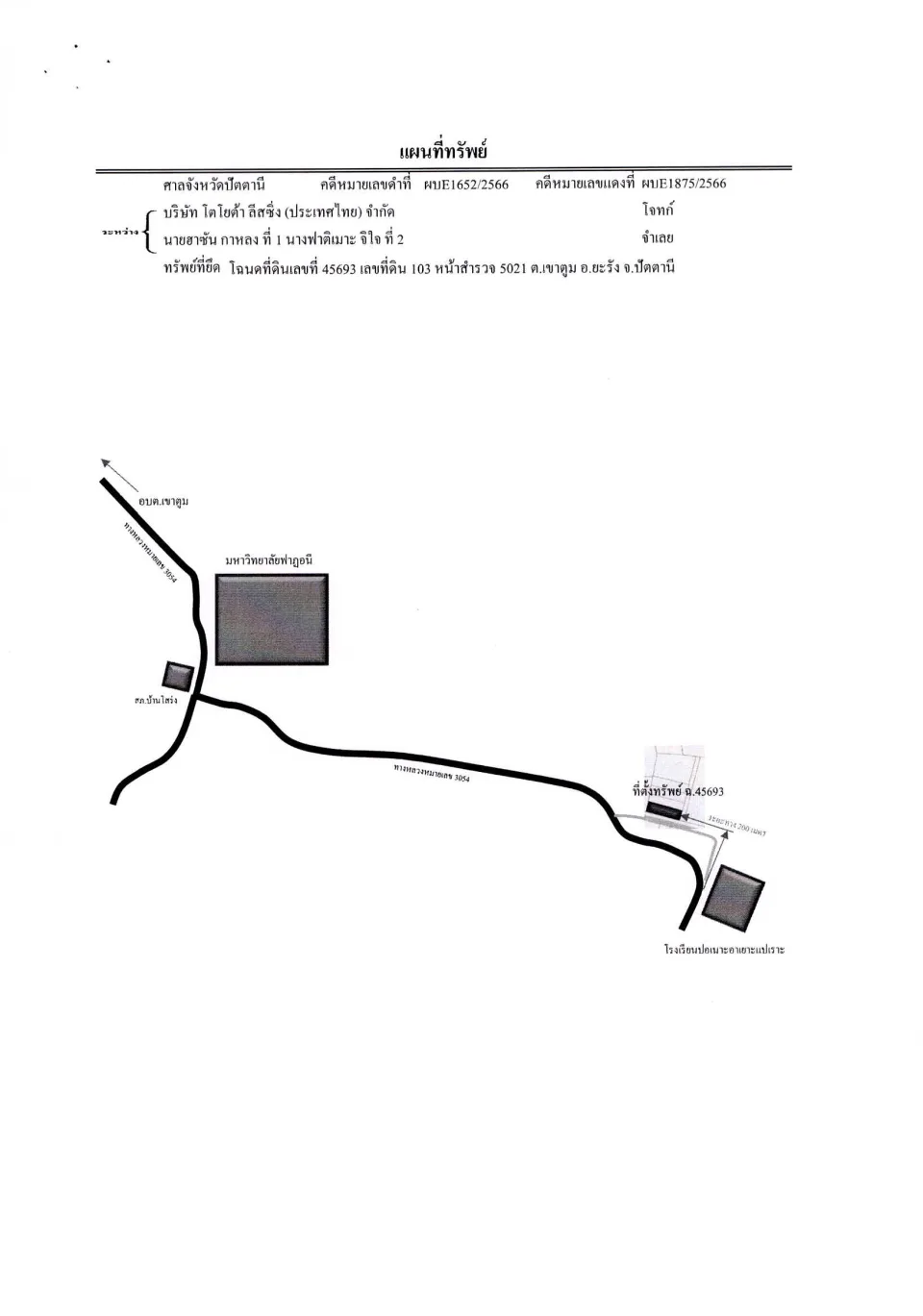 แผนที่ประกอบทรัพย์ 1