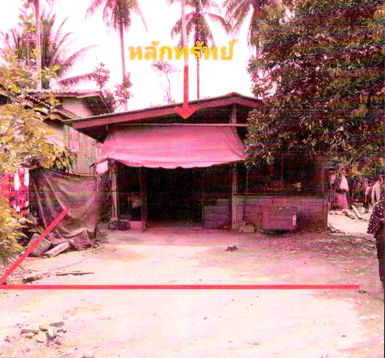 ขายทอดตลาด ที่ดินพร้อมสิ่งปลูกสร้าง ต.กะรุบี อ.กะพ้อ จ.ปัตตานี