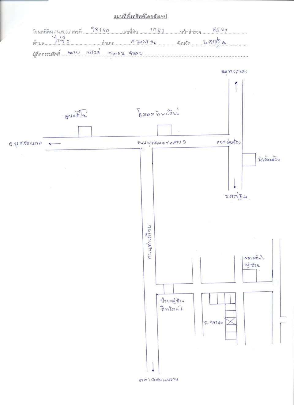 แผนที่ประกอบทรัพย์ 1