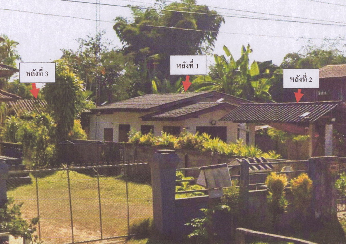 ขายทอดตลาด ที่ดินพร้อมสิ่งปลูกสร้าง ต.ป่าสัก อ.เชียงแสน จ.เชียงราย