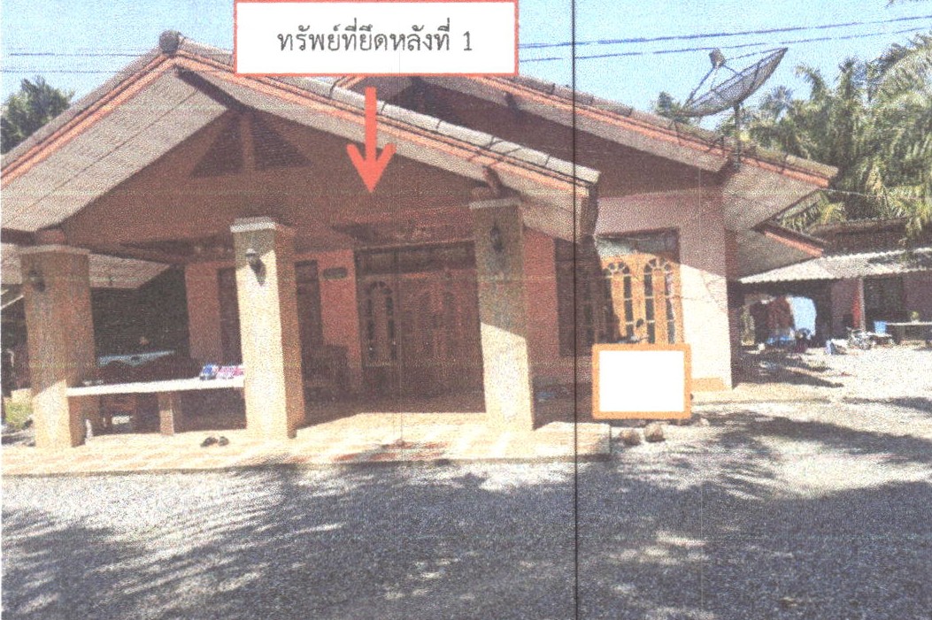 ขายทอดตลาด ที่ดินพร้อมสิ่งปลูกสร้าง ต.ดอนทราย อ.ควนขนุน จ.พัทลุง