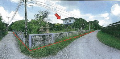 ขายทอดตลาด ที่ดินพร้อมสิ่งปลูกสร้าง ต.คลองประเวศ อ.บ้านโพธิ์(สนามจันทร์) จ.ฉะเชิงเทรา