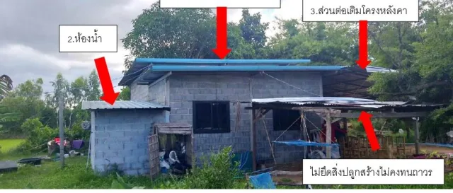 ขายทอดตลาด ที่ดินพร้อมสิ่งปลูกสร้าง ต.น้ำปลีก อ.เมืองอำนาจเจริญ จ.อำนาจเจริญ