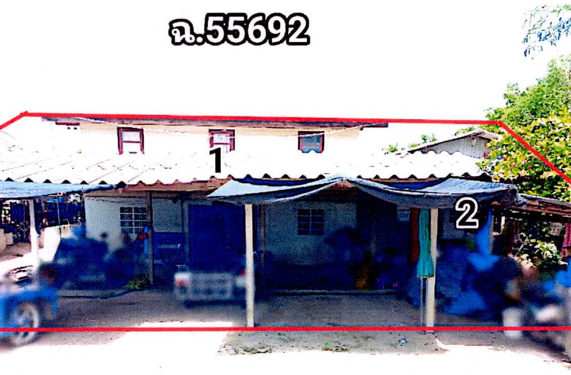 ขายทอดตลาด ที่ดินพร้อมสิ่งปลูกสร้าง ต.ยางม่วง อ.ท่ามะกา จ.กาญจนบุรี