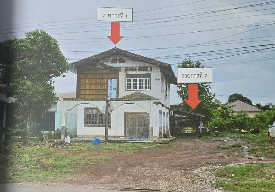 ขายทอดตลาด ที่ดินพร้อมสิ่งปลูกสร้าง ต.โซ่ อ.โซ่พิสัย จ.บึงกาฬ