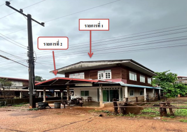 ขายทอดตลาด ที่ดินพร้อมสิ่งปลูกสร้าง ต.บ้านเอื้อง อ.ศรีสงคราม จ.นครพนม