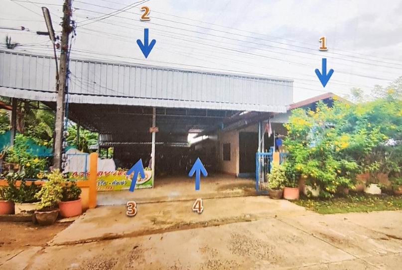ขายทอดตลาด ที่ดินพร้อมสิ่งปลูกสร้าง ต.ท่าโพธิ์ศรี อ.เดชอุดม จ.อุบลราชธานี