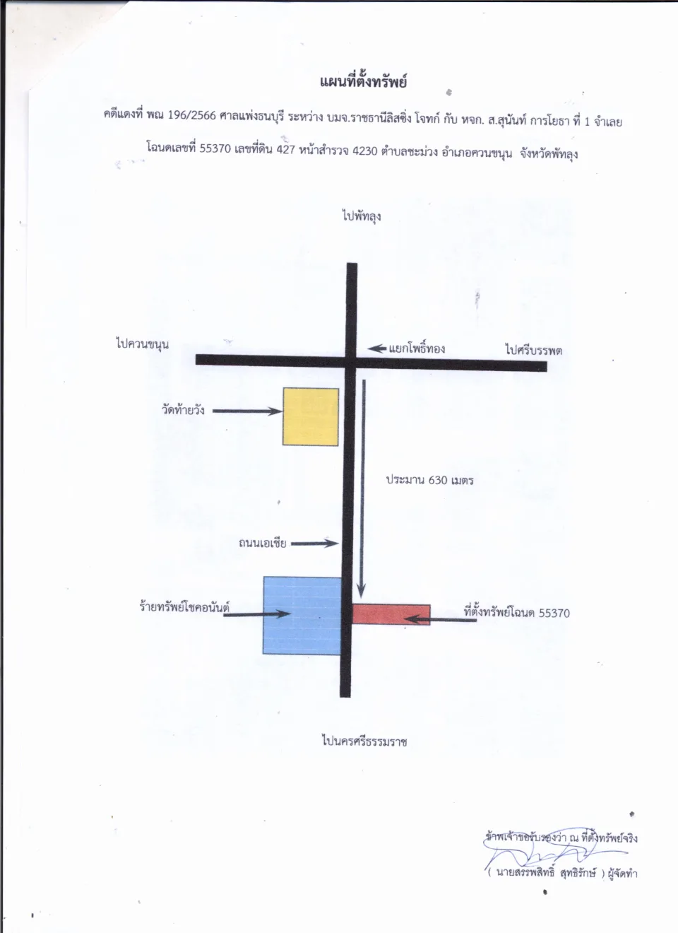 แผนที่ประกอบทรัพย์ 1