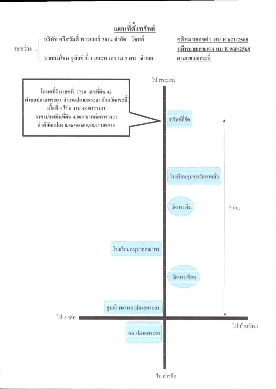 แผนที่ประกอบทรัพย์ 1