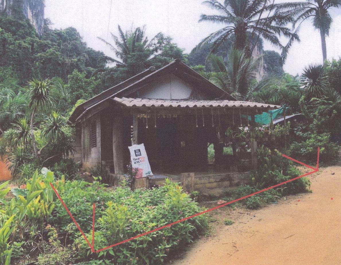 ขายทอดตลาด ที่ดินพร้อมสิ่งปลูกสร้าง ต.อ่าวลึกน้อย อ.อ่าวลึก จ.กระบี่