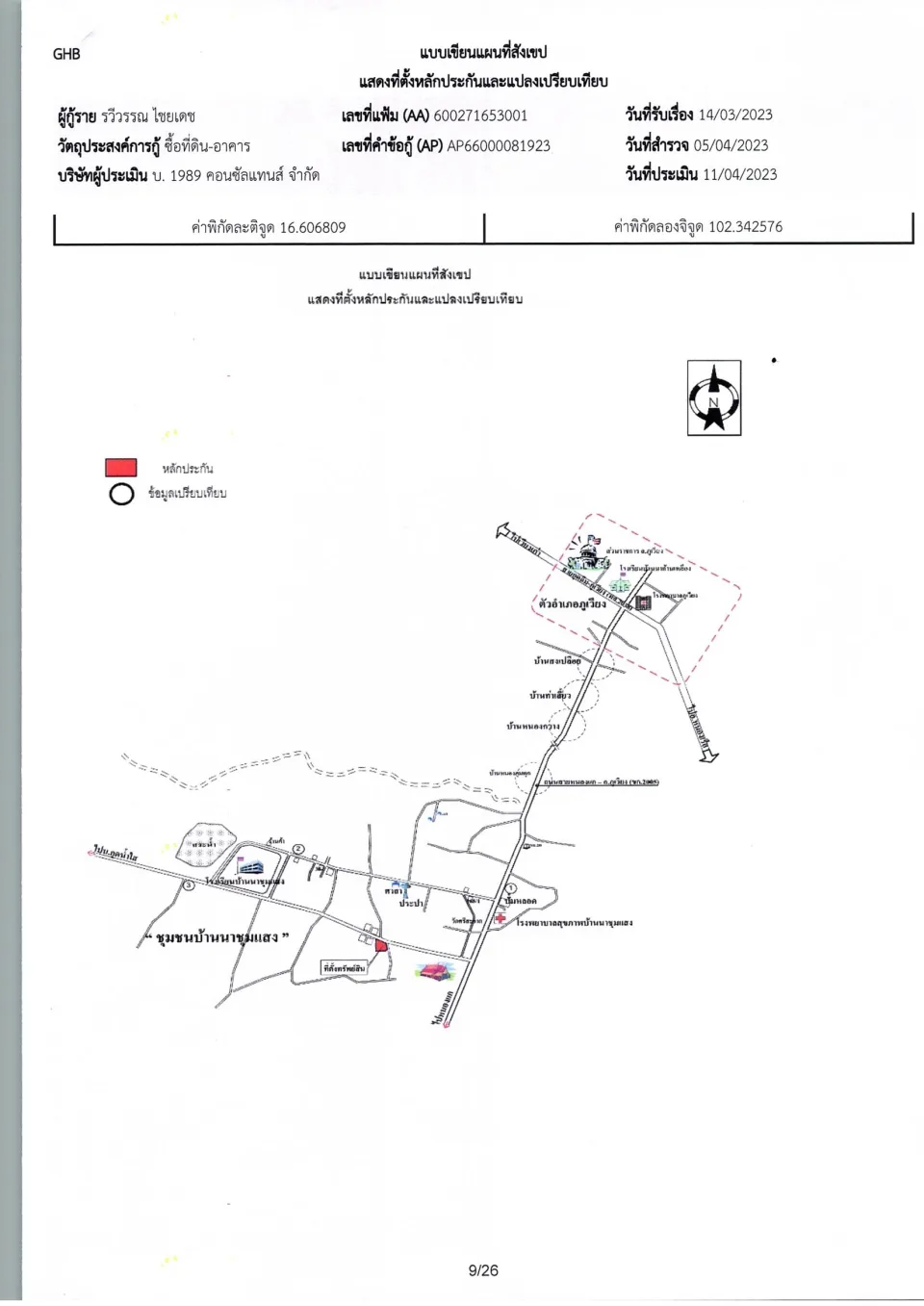 แผนที่ประกอบทรัพย์ 1