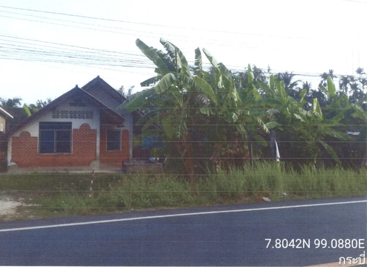 ขายทอดตลาด ที่ดินพร้อมสิ่งปลูกสร้าง ต.คลองยาง อ.เกาะลันตา จ.กระบี่