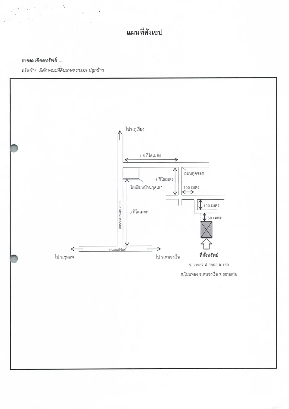 แผนที่ประกอบทรัพย์ 1